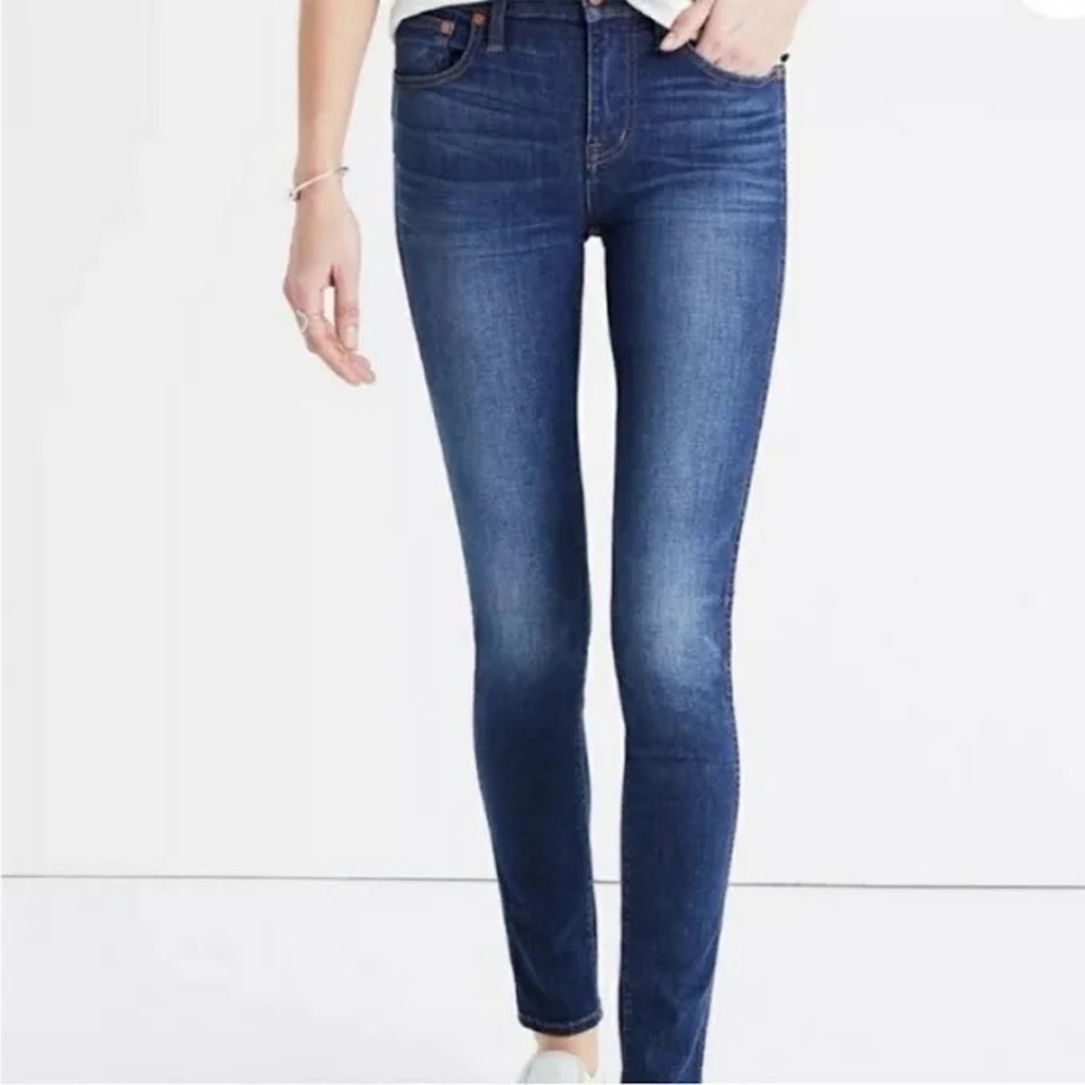 Madewell Denim 27 Waist Tall 9" Women’s High-Rise Skinny Jeans